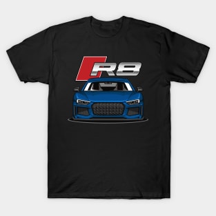 R8 V10 Performance (Scuba Blue) T-Shirt